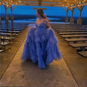 Purple Sherri Hill dress